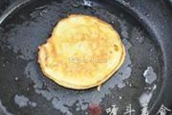炼乳香蕉松饼的做法图解7