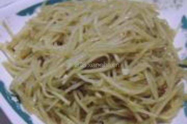 醋溜土豆丝的做法图解7