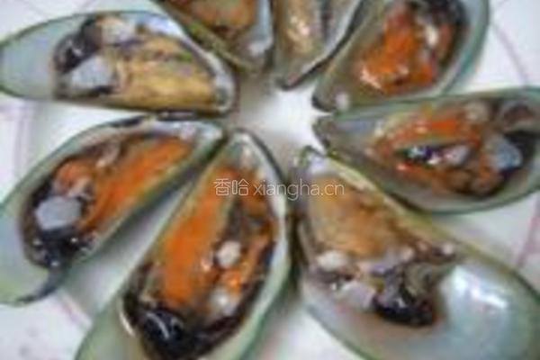 蒜茸青口的做法图解1