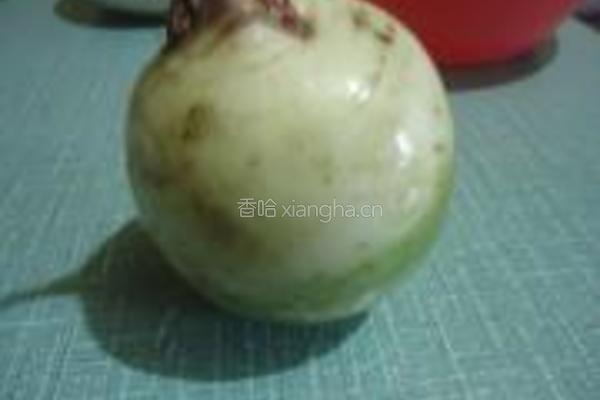 糖醋心里美的做法图解1