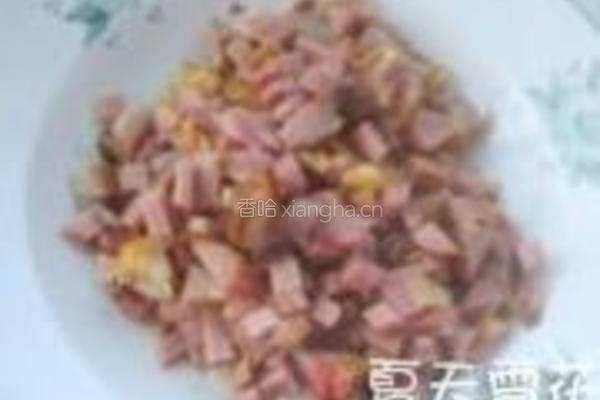 火鸡腿炒蒜苔的做法图解2