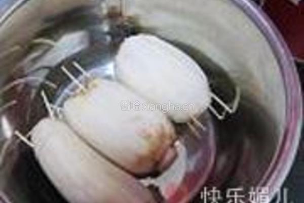 香甜糯米藕的做法图解6