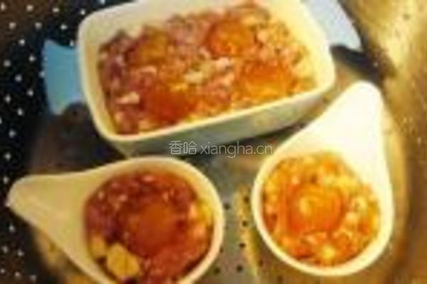 咸蛋黄蒸懒惰饼子的做法图解3