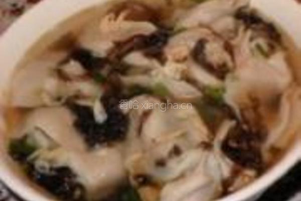 虾米汤馄饨的做法图解5