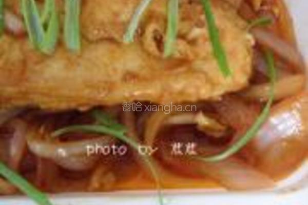洋葱煎鸡排的做法图解9