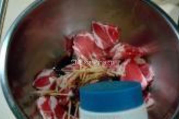 葱爆羊肉的做法图解3