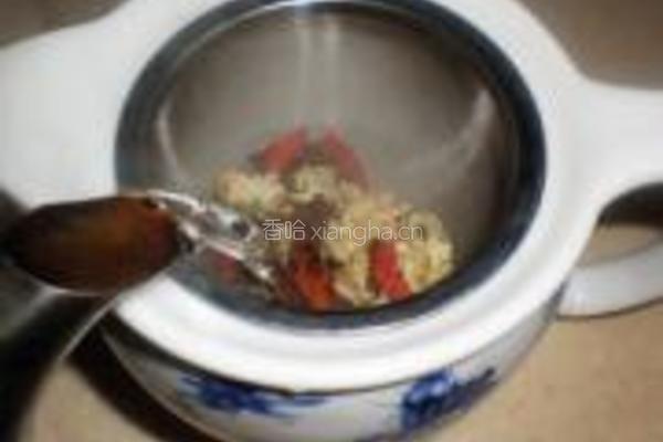 杞菊决明子茶的做法图解4