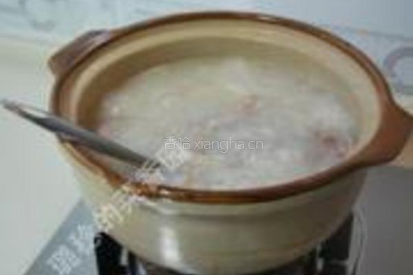 鸭肉山药粥的做法图解17