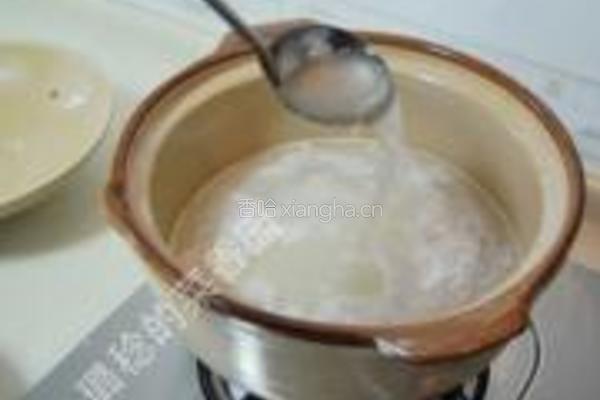 鸭肉山药粥的做法图解5