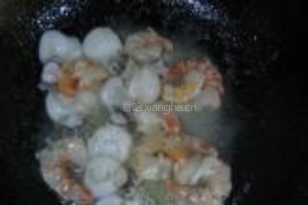 三鲜炒米线的做法图解3