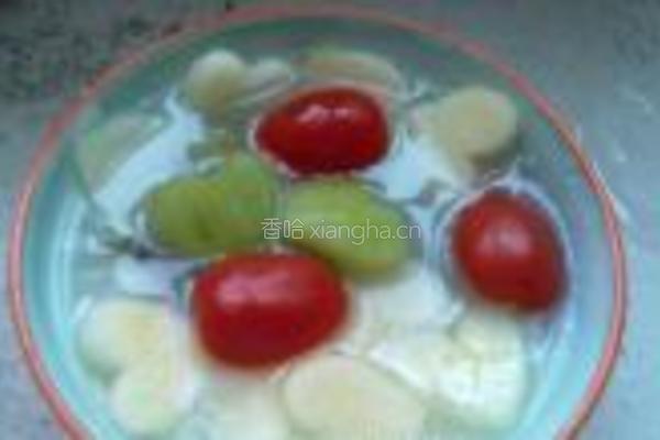 缤纷水果粥的做法图解7