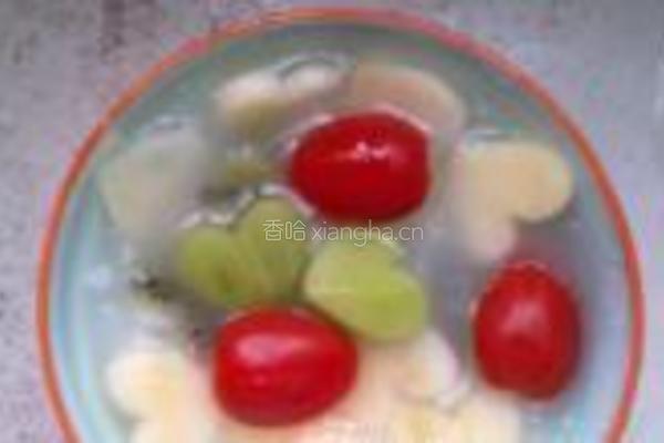 缤纷水果粥的做法图解8