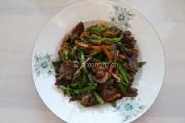 豆豉双椒炒鹅肉的做法图解11