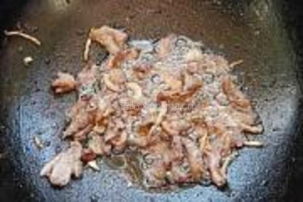 豆豉双椒炒鹅肉的做法图解8