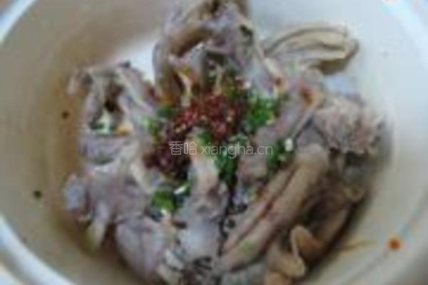 凉拌鸭掌的做法图解8