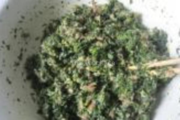 草头心馄饨的做法图解4