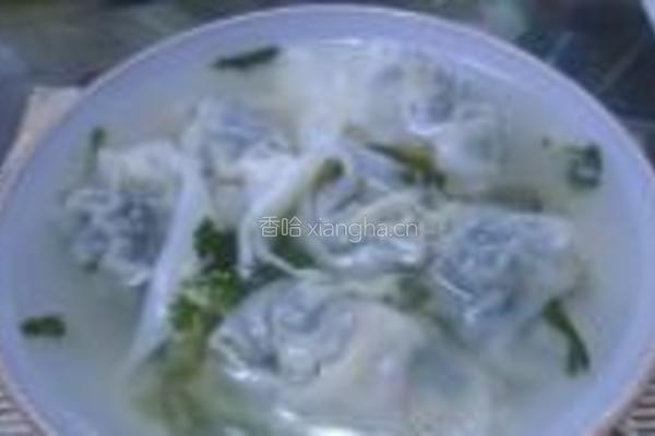 草头心馄饨的做法图解7