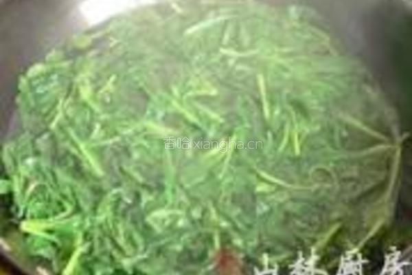凉拌苦菜的做法图解2