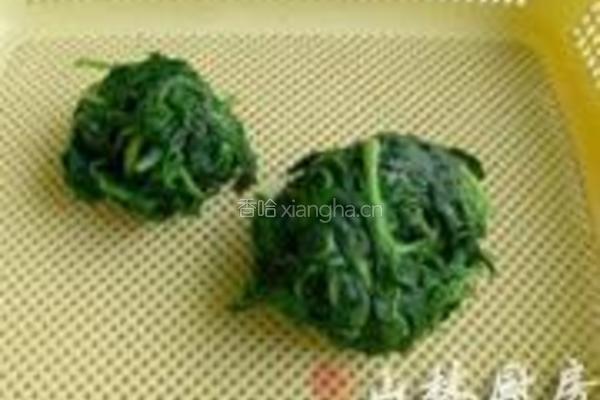 凉拌苦菜的做法图解4