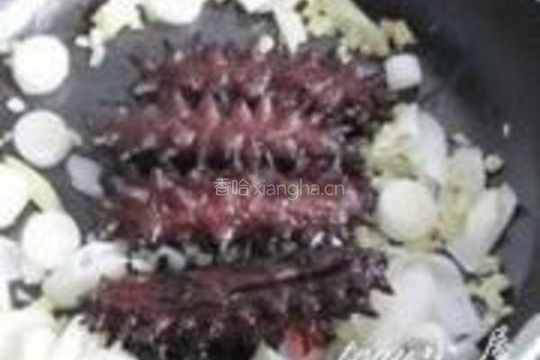 葱爆海参的做法图解6