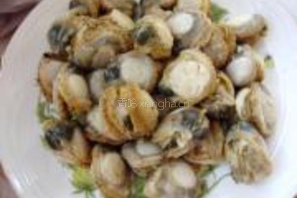 扇贝炒白菜的做法图解2