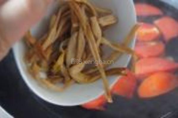 番茄蛋汤的做法图解5