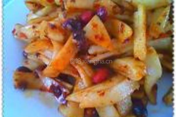 花生米豆瓣饵块的做法图解10