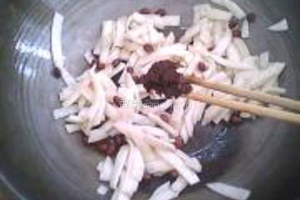 花生米豆瓣饵块的做法图解8