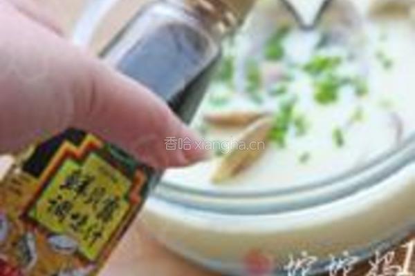 文蛤炖蛋的做法图解12