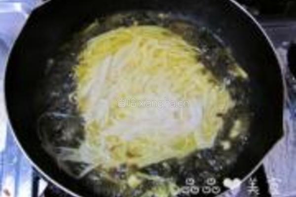 雪菜肉丝面的做法图解9