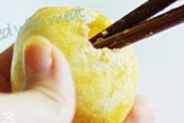 油面筋塞肉的做法图解3