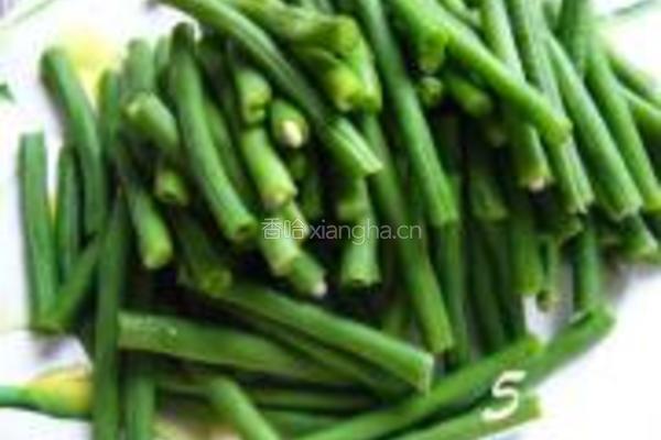 鱿鱼豆角情的做法图解5