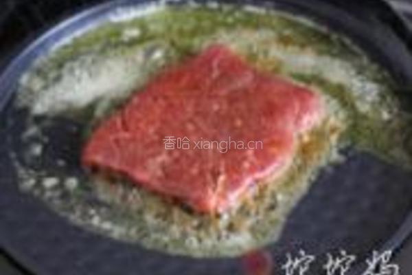法式黑椒牛排的做法图解4