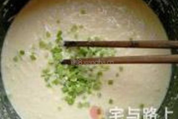 萝卜丝鲜虾煎饼的做法图解12