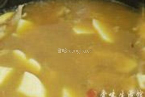 咖喱土豆炖排骨的做法图解5