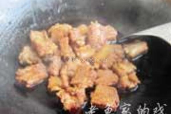 腐乳苦瓜烧排的做法图解1