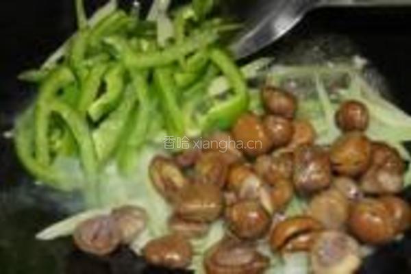 芹菜炒栗子的做法图解8