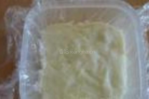 椰香雪花糕的做法图解8