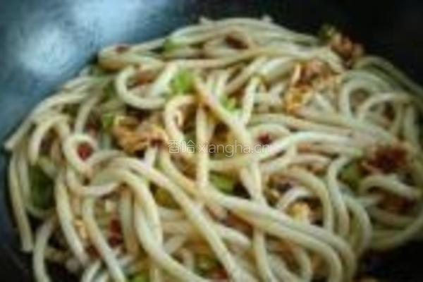 鸡肉炒米粉的做法图解11
