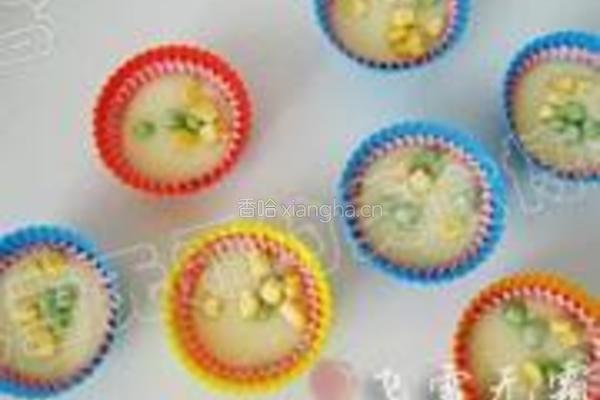 玉米蒸糕的做法图解8