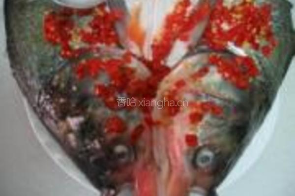 鲜香剁椒鱼头的做法图解8