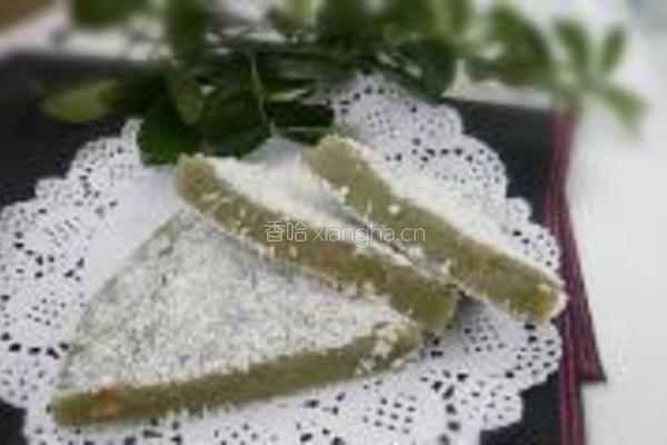 绿茶核桃糕的做法图解11