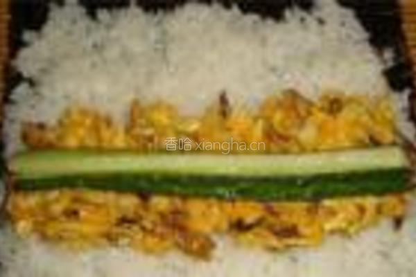 蟹肉寿司卷的做法图解2