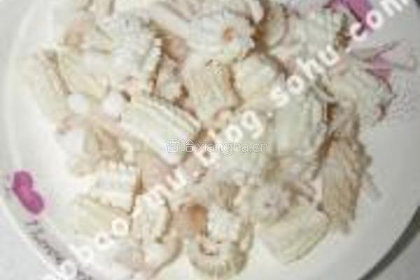 三丝鱿鱼花的做法图解12