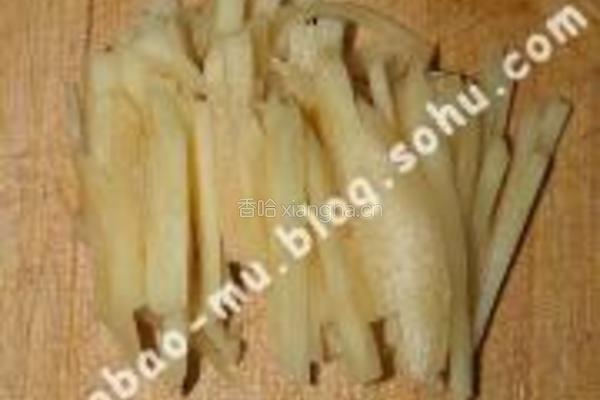 三丝鱿鱼花的做法图解6