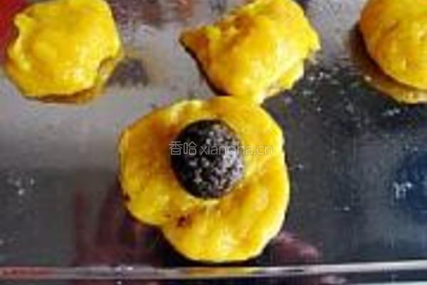雪影南瓜饼的做法图解17