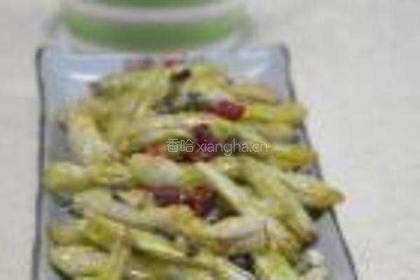 干煸芸豆的做法图解10