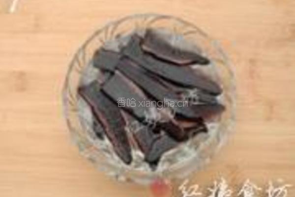 紫灵芝山药汤的做法图解1