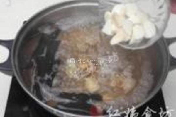 紫灵芝山药汤的做法图解5