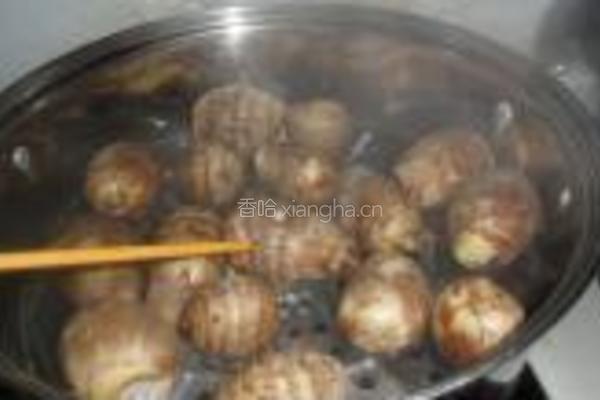 毛芋头蘸糖的做法图解6